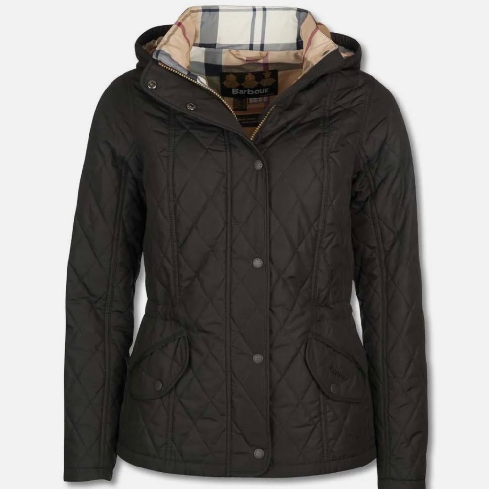 Barbour Millfire Quilted Jacket sz 10